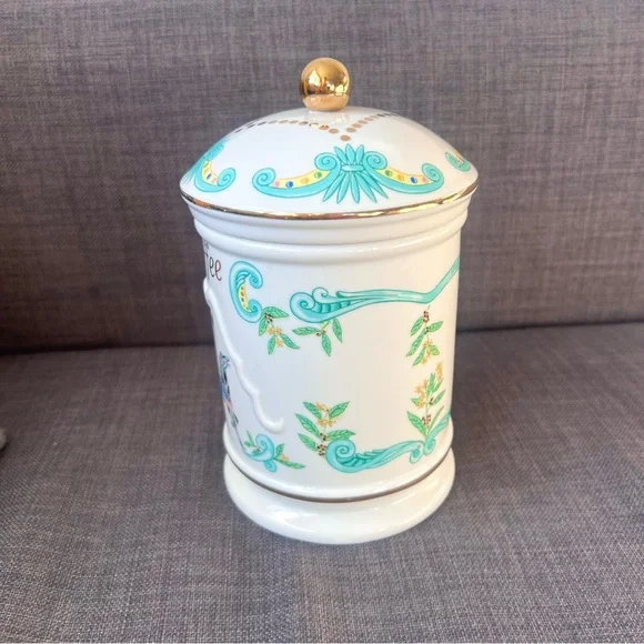 Lenox Decorative Coffee Canister The Carousel Collection Design 1995 vintage - Picture 6 of 12